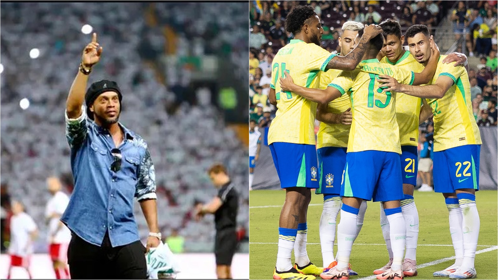 Ronaldinho Blasts "Worst" Brazil Squad. Image Credits:- The Indian Express.