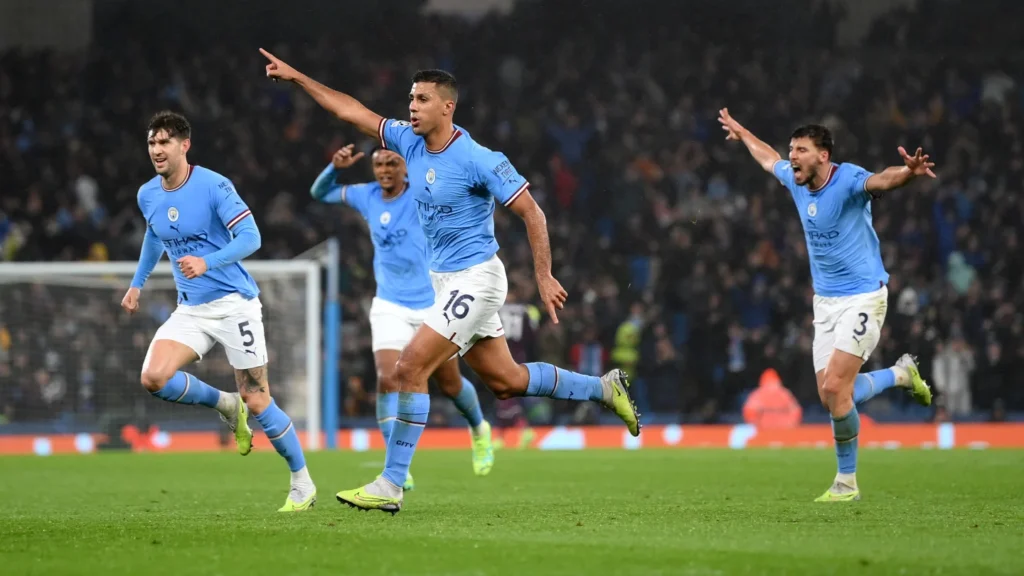 Newcastle vs Man City Predicted Lineups. Image Credits:- Getty Images.