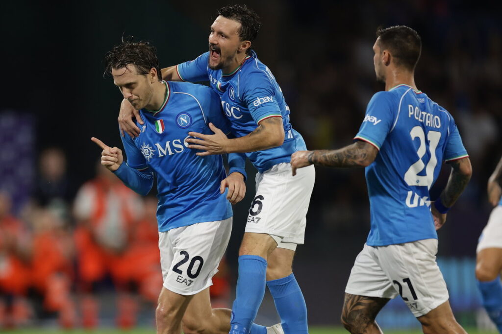 Napoli Predicted Lineup vs Cagliari. Image Credits:- Getty Images.