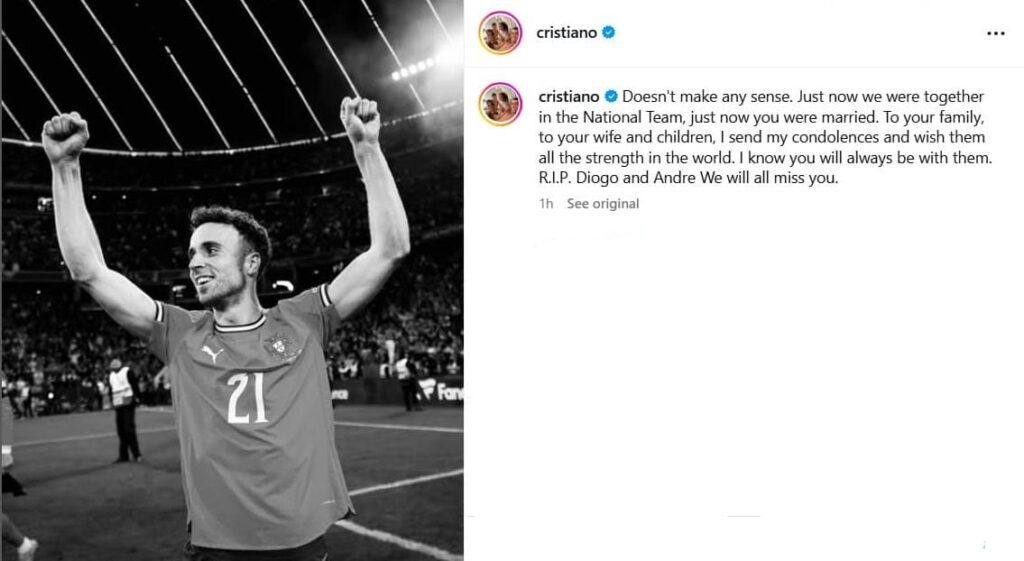 Farewell To A Liverpool Red. Image Credits: Instagram.